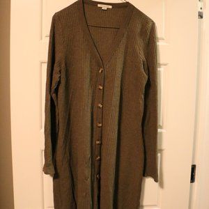 American Eagle Button Sweater Dress